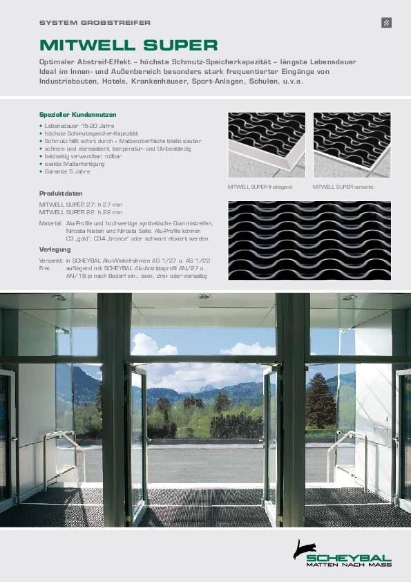 Produktblatt Mitwell Super B1