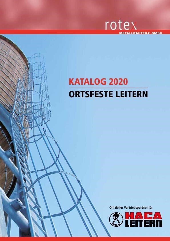 Katalog HACA ortsfeste Leitern