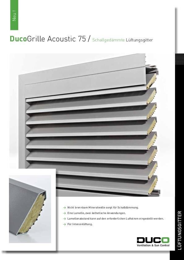 Katalog DucoGrill Acoustic