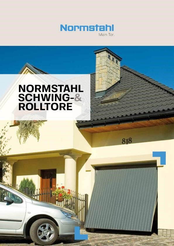 Broschüre Normstahl Schwing und Rolltore