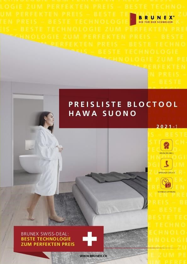 Preisliste Bloctool Hawa Suono 2021