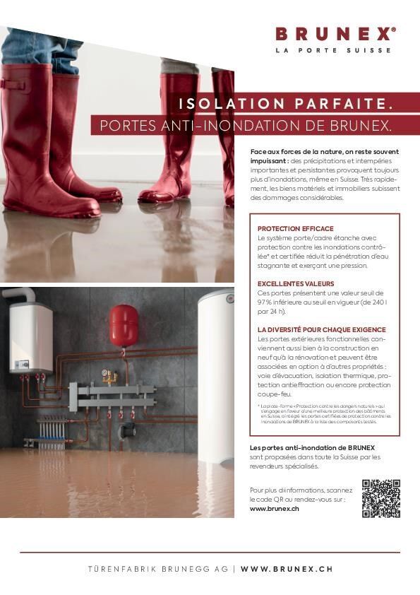 Dépliant sur les inondations