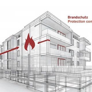 Massgefertigte Brunex-Brandschutztüren