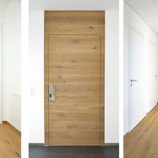 Porte coupe-feu «tPrestige Alu»