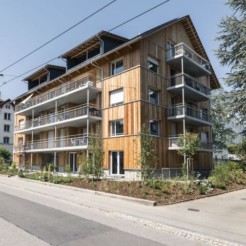 Mehrfamilienhaus St. Gallen – Sanierung mit Flumroc-Steinwolle