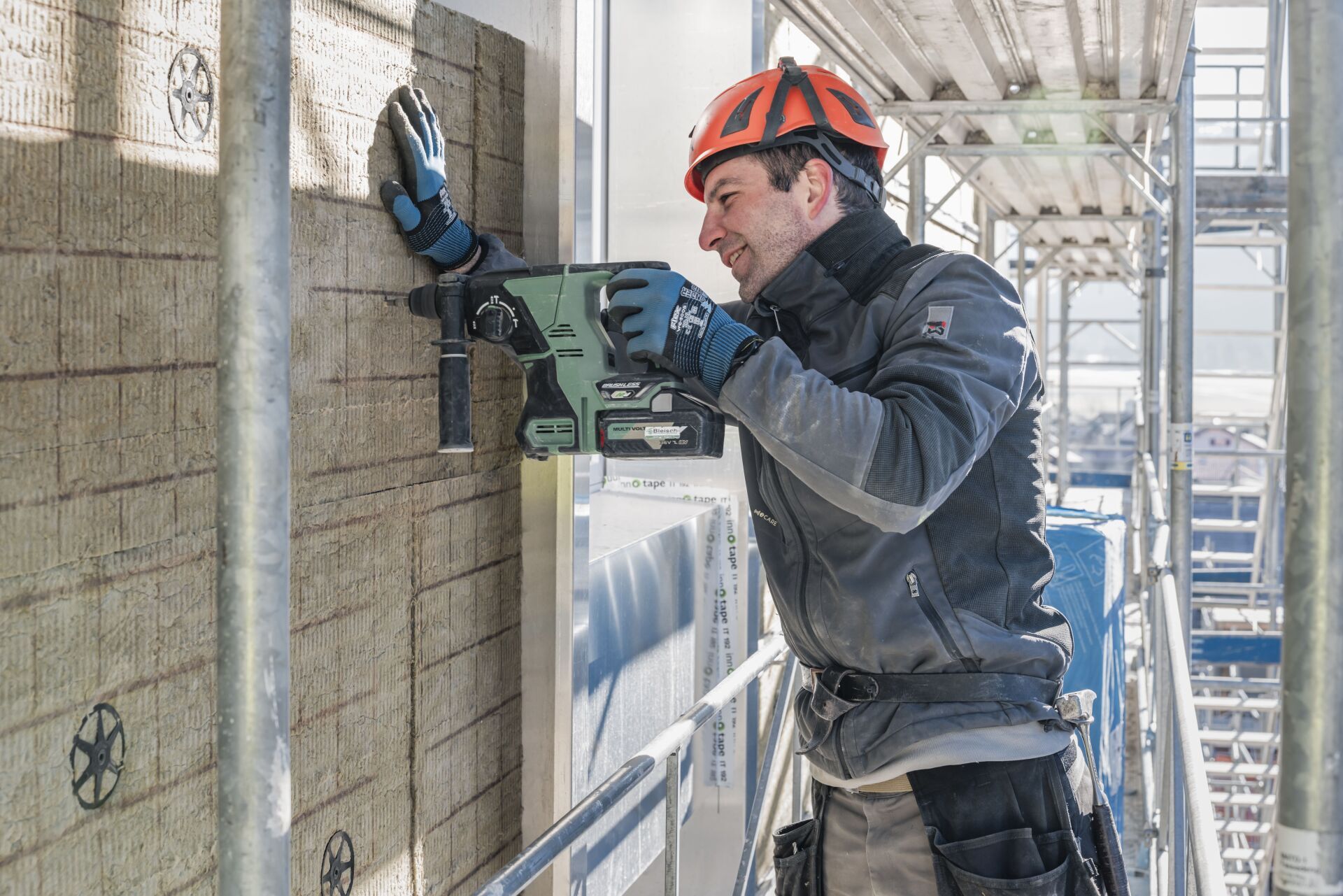 Flumroc-Dämmplatten als Teil eines mehrschichtigen Fassadensystems | Foto @ Flumroc AG Flumroc-Dämmplatten als Teil eines mehrschichtigen Fassadensystems | Foto @ Flumroc AG