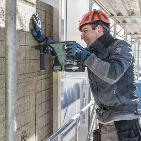 Erste Gebäude mit Rückbau-Zertifikat nutzen Flumroc-Steinwolle