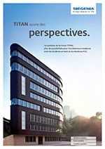 Brochure de produit TITAN pour les architectes