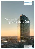 Brochure de produit ALU pour les architectes