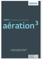 Brochure de produit Aérateurs de fenêtre AERO