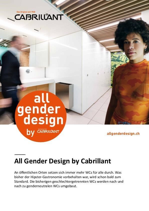 Factsheet genderneutrale WC-Trennwände