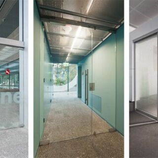 Portes tout verre