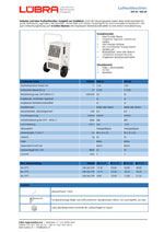 Datenblatt Luftentfeuchter DHI 35 und 60