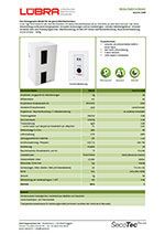 Datenblatt Wäschetrockner SecoTec 3100