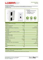 Datenblatt Wäschetrockner SecoTec 1410