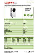 Datenblatt Wäschetrockner Secotec 525