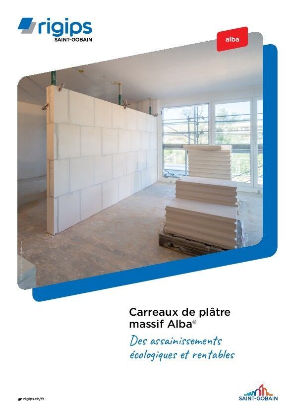 Brochure «Rénovation Alba»