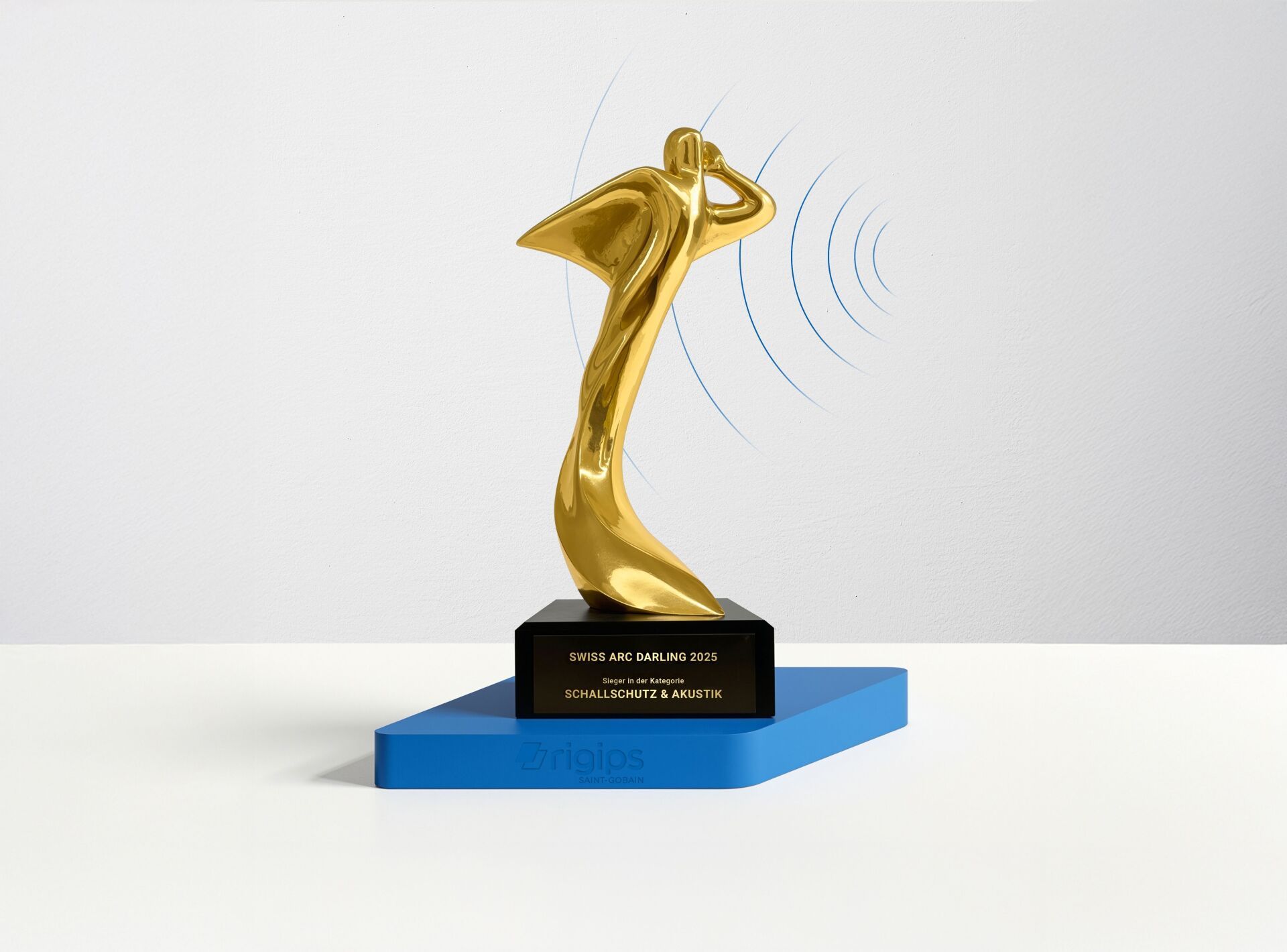 Médaille d’or dans la catégorie Isolation phonique et acoustique: chez Rigips SA, il ne s’agit pas seulement d’isolation phonique et acoustique. Nous prenons le temps de créer des espaces qui touchent. Médaille d’or dans la catégorie Isolation phonique et acoustique: chez Rigips SA, il ne s’agit pas seulement d’isolation phonique et acoustique. Nous prenons le temps de créer des espaces qui touchent.