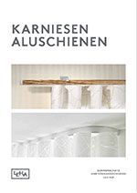 Produktübersicht Karniesen, Vorhangbretter und Aluschienen