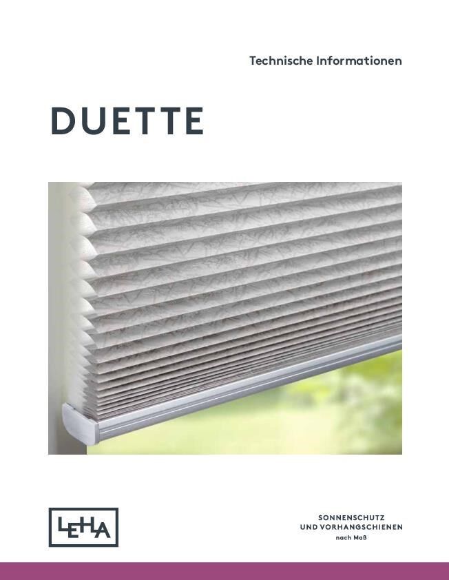 Technische Informationen Duette