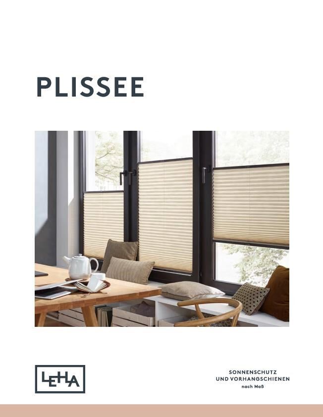 Technische Informationen Plisséestoren