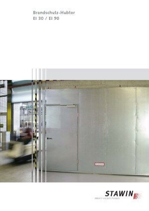 Informationsbroschüre Brandschutz-Hubtor