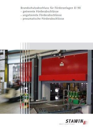 Informationsbroschüre Brandschutz-Förderanlagenabschluss