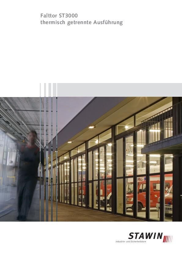Falttor ST3000 thermisch getrennte Ausführung