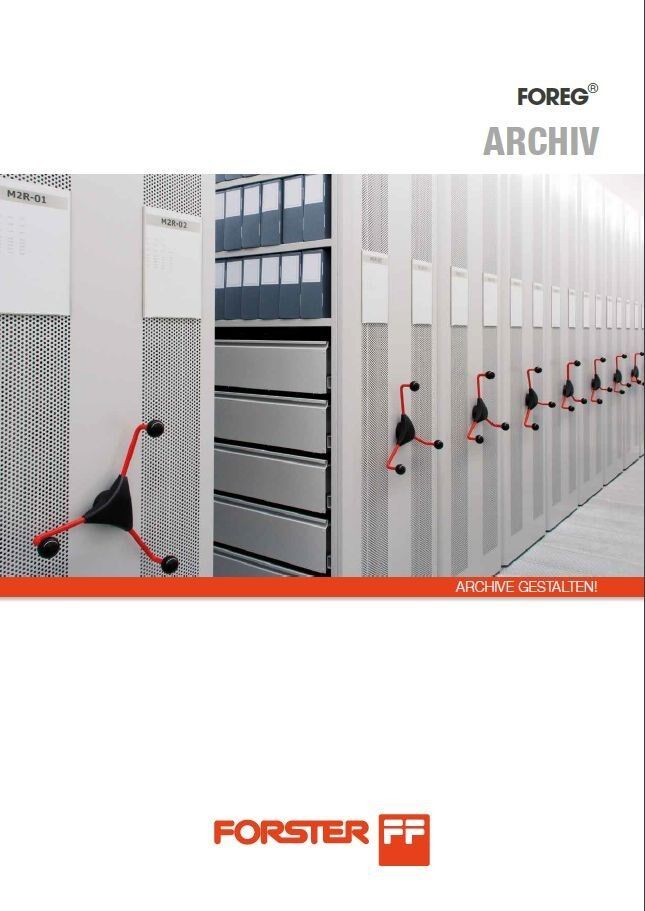 Broschüre Foreg Archiv