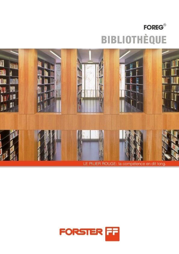 Brochure Foreg Bibliothèque