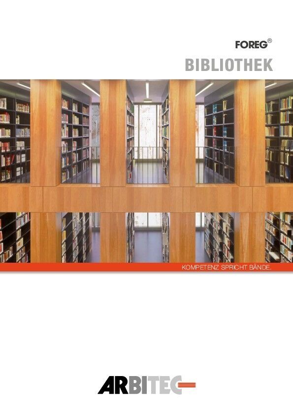 Bröschüre Foreg Bibliothek