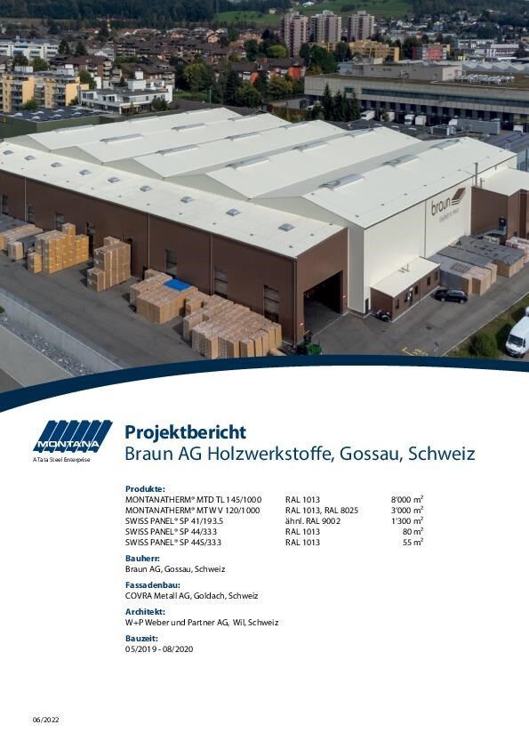 Projektbericht Braun Gossau