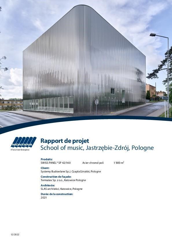 Rapport de projet School of music