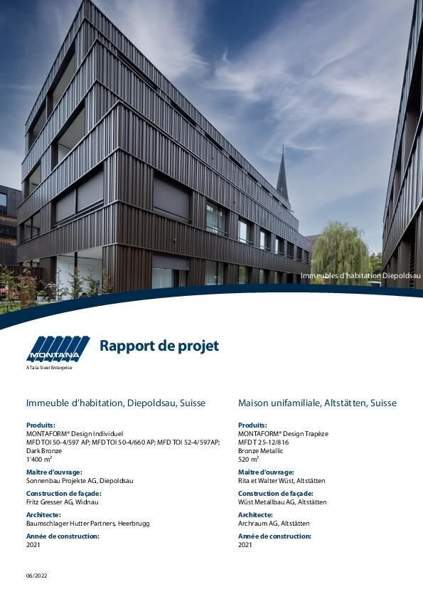 Rapport de projet Diepoldsau et Altstätten