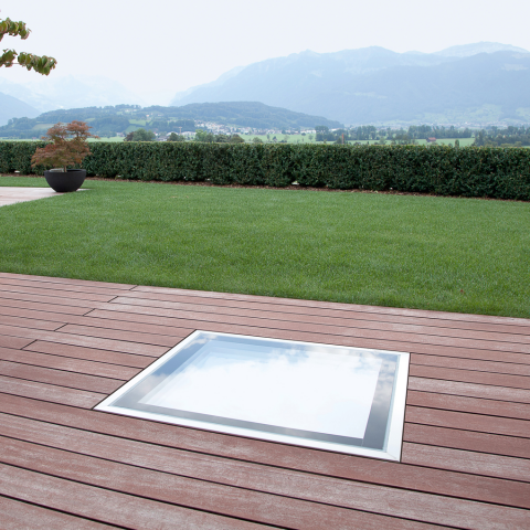 Plancher en verre