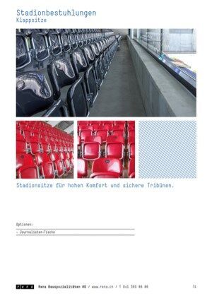 Klappsitze