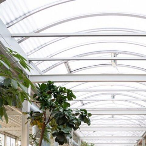 Neues Lichtband für das Schmetterlingshaus
