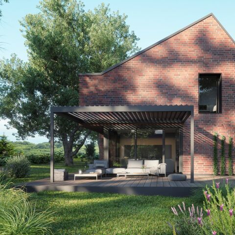 Les toits à lamelles: l'esthétique intemporelle de l'architecture