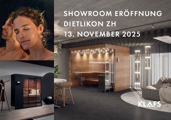 Einladung Klafs-Showroom Eröffnung Einladung Klafs-Showroom Eröffnung