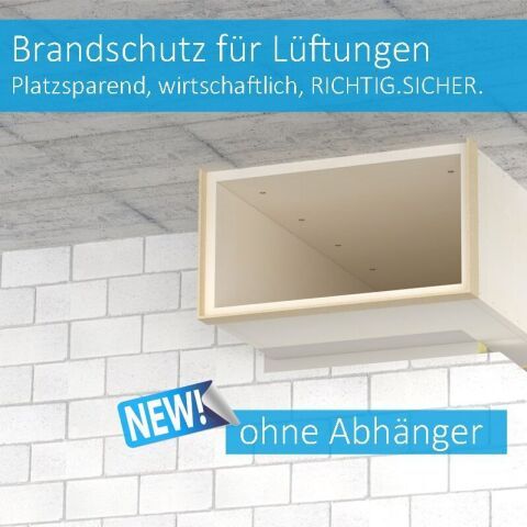 Brandschutz für Lüftungen