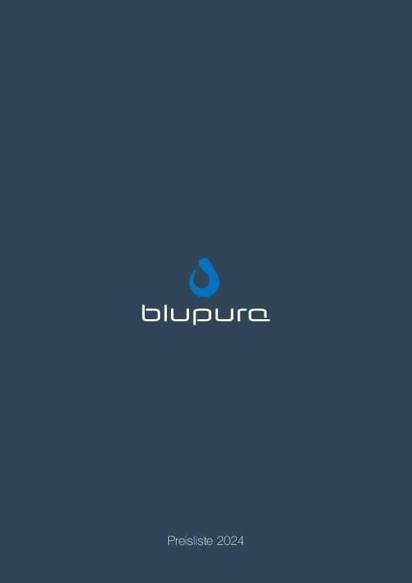 Offizielle Preisliste Blupura
