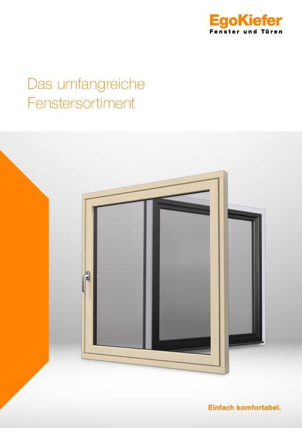 Das umfangreiche Fenstersortiment