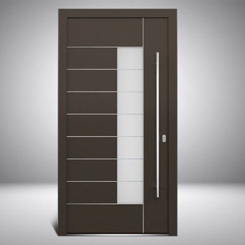 Haustüren mit Glasausschnitt
