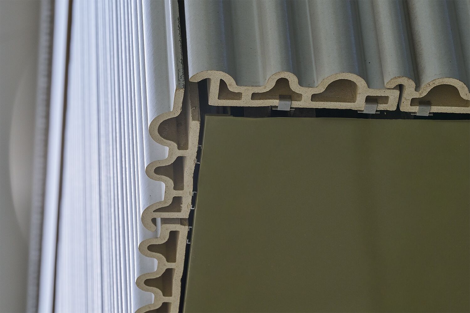 Aussenverkleidung aus extrudiertem TerrArt-Terrakotta Aussenverkleidung aus extrudiertem TerrArt-Terrakotta