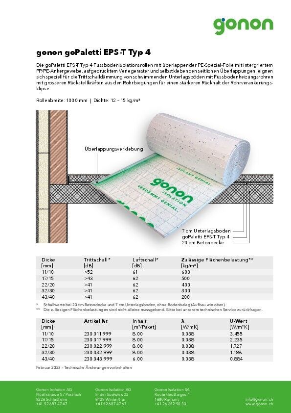 Prospekt goPaletti EPS-T Typ 4