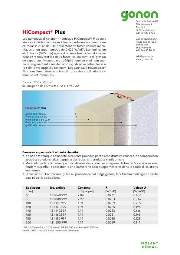 Prospectus HiCompact Plus