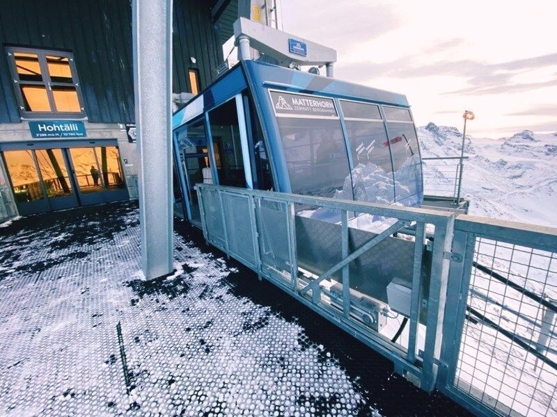 Station d'altitude Zermatt Hohetälli | Photo © Portimex Station d'altitude Zermatt Hohetälli | Photo © Portimex