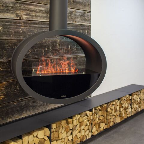 Feuerathmosphäre ohne Kamin