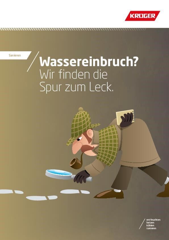 Flyer Leckortung