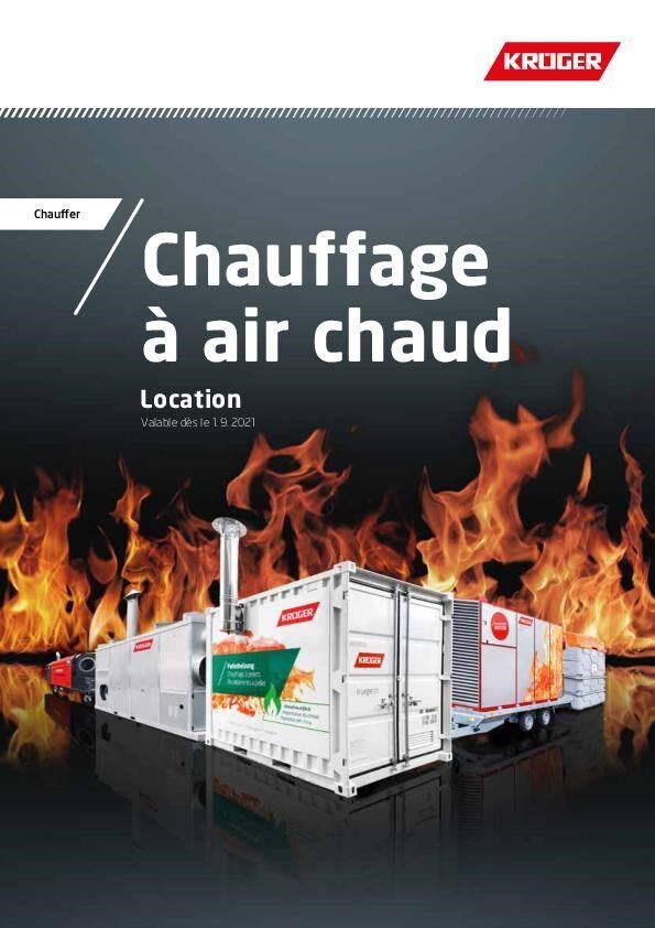 Chauffer Chauffage à air chaud (location)